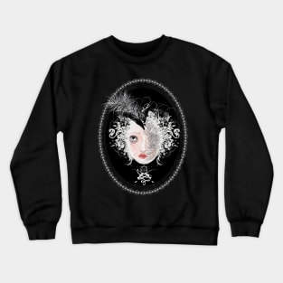 Victorian dolls portrait Crewneck Sweatshirt